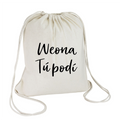 Mochila de Algodón - Weona Tú Podí (natural)