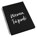 Cuaderno - Negro - Weona Tú Podí