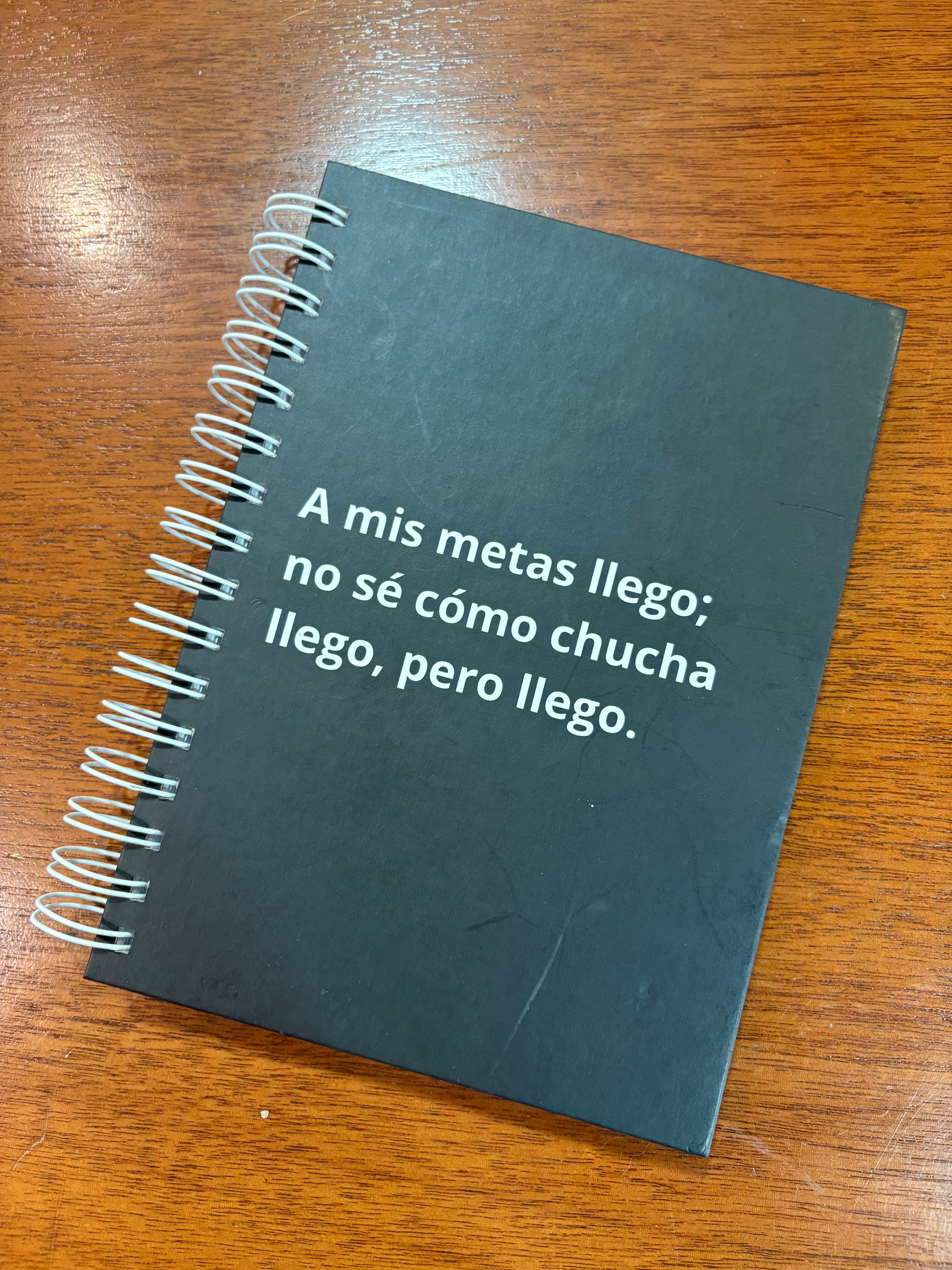 Cuaderno - Metas