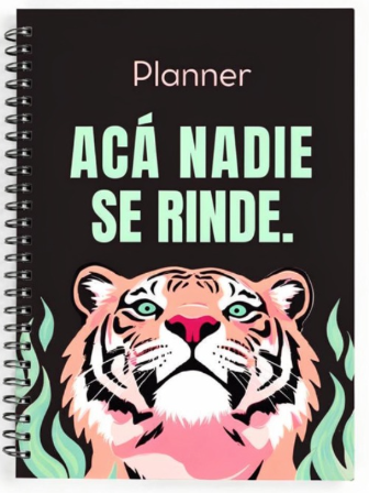 Planner - ACÁ NADIE SE RINDE.