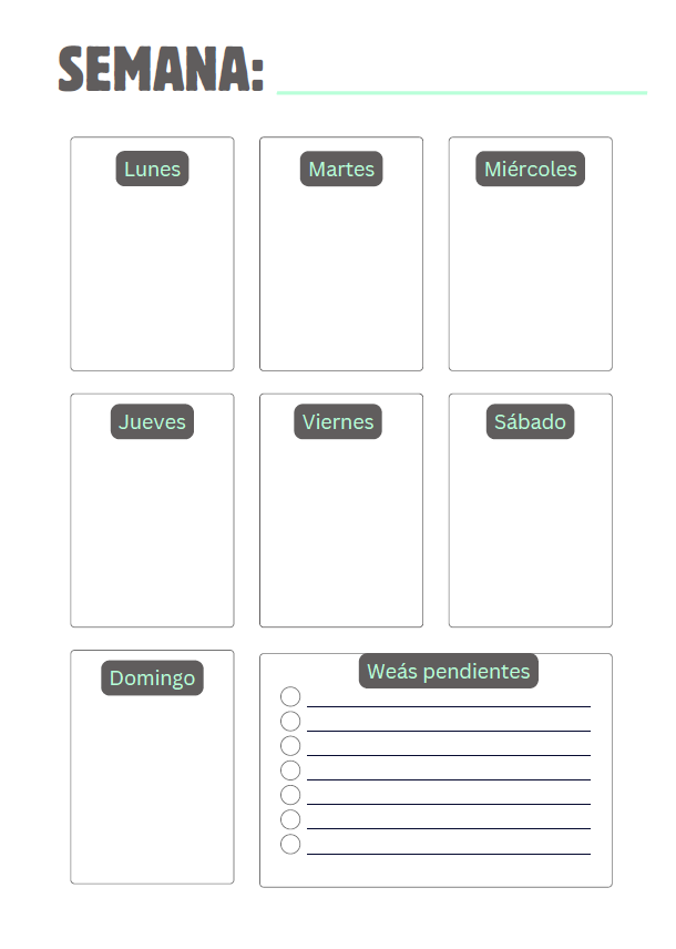 Pre-venta - Planner - PUTA JEFA